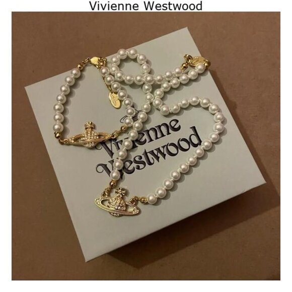 Vivienne Westwood razor gunmetal black stud earrings